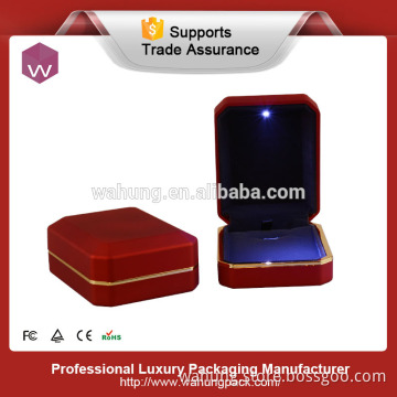 Stylish LED light jewelry pendant packaging box (WH-4353)